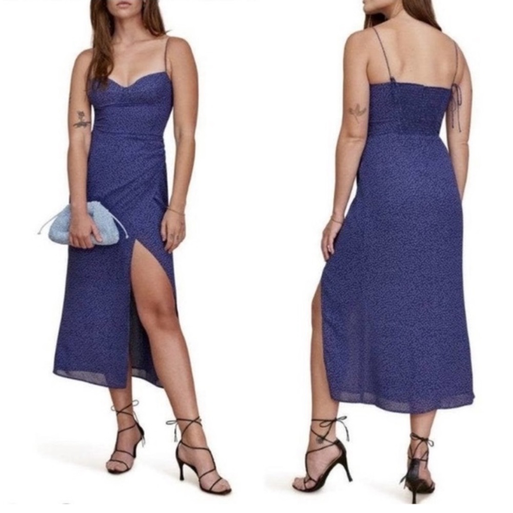 Reformation Kourtney Midi Dress